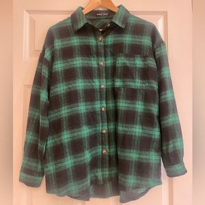 SHEIN flannel button up 4